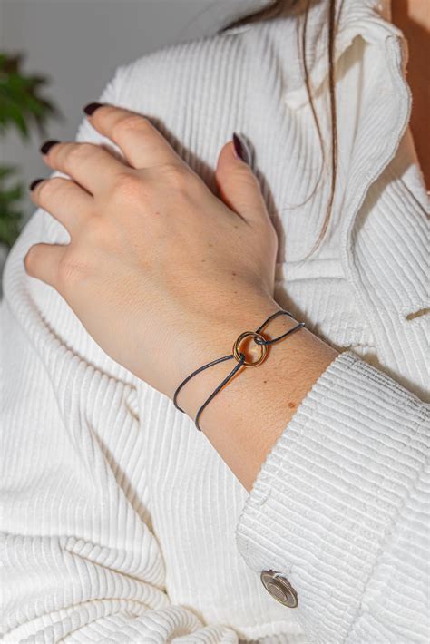 bracelet cordon trinity